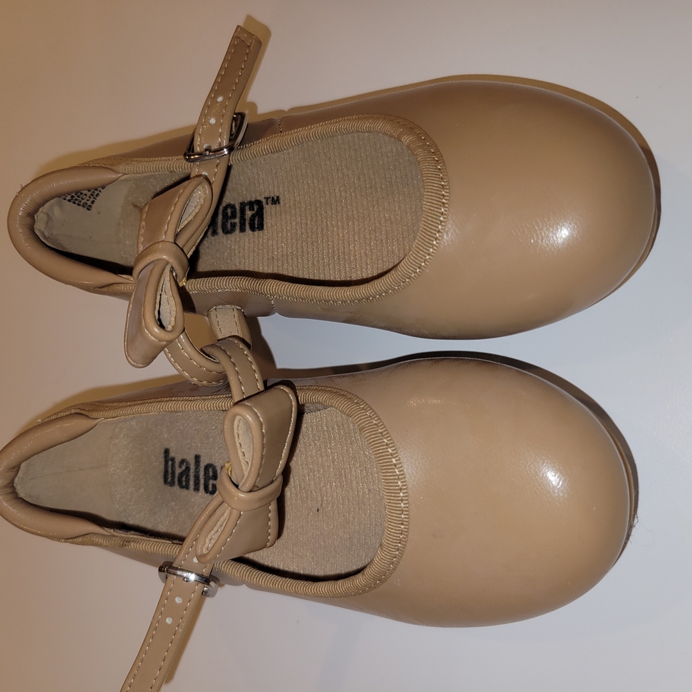 Balera Kids Tan Ballet Shoes